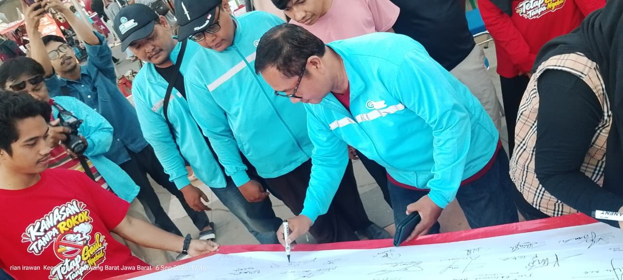 IWOI Karawang Jadi Bagian Gerakan Masyarakat untuk Wujudkan Lingkungan Bebas Asap Rokok